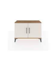 Arges Şifonyer Tek Raflı 2 Kapaklı 88x30x64 Çam-Aytaşı