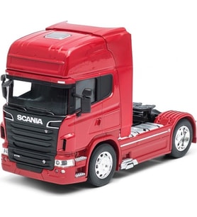 Welly 1:32 Scania V8 R730 4 Teker Tır (Kırmızı)