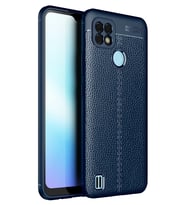 Realme C21 Kılıf Auto Focus Kapak - Lacivert