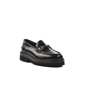Ayakmod Premium 7710 Siyah Açma Hakiki Deri Erkek Loafer Ayakkabı