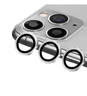 BİNANO METAL RİNG IPHONE 14 PRO/14 PRO MAX SİLVER KAMERA KORUYUCU