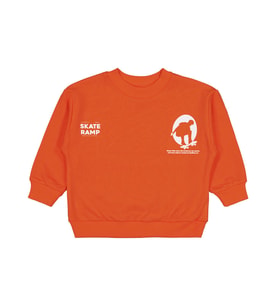 Civil Boys Skate Start Baskılı 2-5 Yaş Sweatshirt - Turuncu