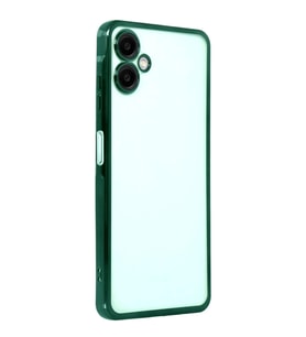 Samsung Galaxy A07 4G Razer Lensli Silikon - Yeşil