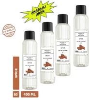 Tarçın Kolonyası 400 ml – Ferahlatıcı Baharatlı Koku, Kalıcı Etki 4 ADET