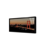 Boğaziçi Köprüsü Çerçeveli Cam Tablo