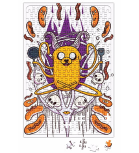 Adventure Time Bacon Pancakes Puzzle 240 Parça Yapboz