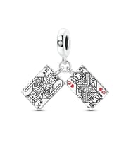 Kupa Kız ve Maça Papaz Sallantılı Charm