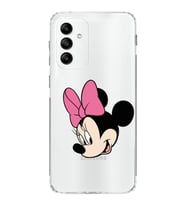 Samsung Galaxy M23  Kapak Minnie Mouse Tasarımlı Şeffaf  Kılıf