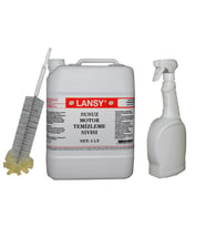 LANSY SUSUZ MOTOR TEMİZLEME SIVISI 5 LT.+SPREY VE FIRÇA