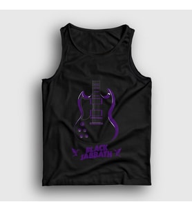 Presmono Unisex Siyah Guitar Black Sabbath Atlet 17592tt