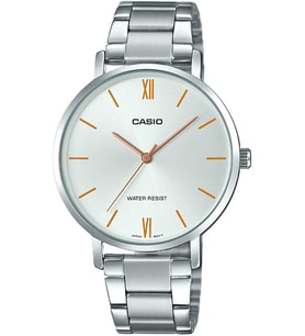 Casio LTP-VT01D-7BUDF Quartz Çelik Gri 34 mm Kadın Kol Saati