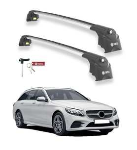 Turtle Mercedes-Benz C-Class (S205) 2015-2021 Ara Atkı Air2 Gri