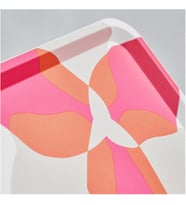 TOFSAND pembe 37x29 cm tepsi pembe 37x29 cm