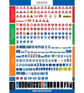 Trafik İşaretleri Afişi (Trafik İşaretleri Poster)