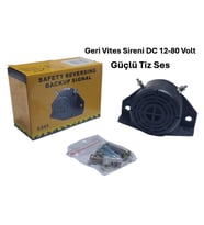 Geri Vites Sireni Di-Dit 107-120db Standart Ses Dc12-80 Volt