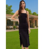 Şık Bodycon Maxi Plaj Elbisesi Rahat Örme Kumaş Dayanıklı Malzeme Dayanıklı Malzeme Uzun Ömürlü