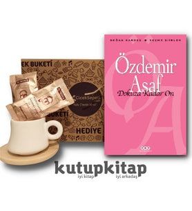 Kutupkitap Bambu Fincan Türk Kahvesi Kişiye Özel Not Dokuza Kadar On Özdemir Asaf Kitap Hediye Seti