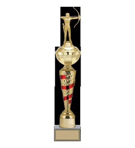ODAK KUPA - Figürlü Kupalar - Okçu Figürlü Kupalar FG-077 B - 54 cm