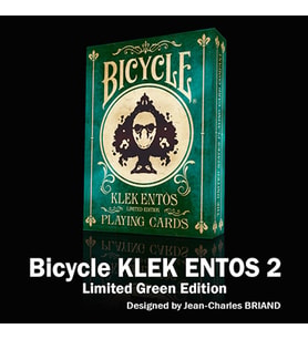 Bicycle Klek Entos 2 Marked Green işaretli Premium Oyun Kağıdı iskambil Kartları Destesi (Karışık)