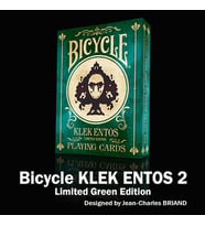 Bicycle Klek Entos 2 Marked Green işaretli Premium Oyun Kağıdı iskambil Kartları Destesi (Karışık)