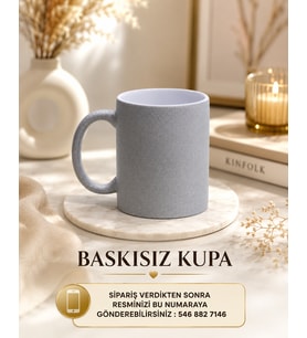 Simli Kişiye Özel Baskılı Kupa-4 Farklı Renk Seçeneği