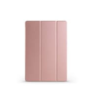 Lenovo Tab P12 Uyumlu Zore Smart Cover Standlı 1-1 Kılıf (Rose Gold Altın)
