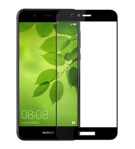 Huawei Y7 2018 Uyumlu Zore Kenarları Kırılmaya Dayanıklı Cam Ekran Koruyucu
