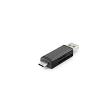 Card Reader Usb + Type-C Mıcro Sd Siyah HDX7026