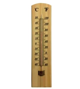 Misyon Ahşap Termometre - 3 adet