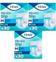 Tena Proskin Slip Plus Bel Bantlı Yetişkin Bezi M - Orta - Medium 90 Adet