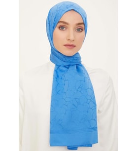 Armine Trend Safir Şal 1 - 241834 Mavi