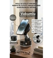 Premium Kilitlenebilir Vantuzlu-Telefon Tutacagı