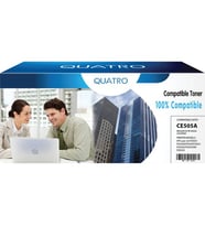 Quatro Toner Hp 505A 280A Canon 719 416 2700 Sayfa Siyah