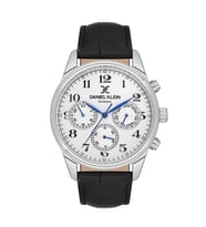 DANIEL KLEIN DK102-DK.1.13550-6 SİYAH DERİ KORDON ERKEK KOL SAATİ