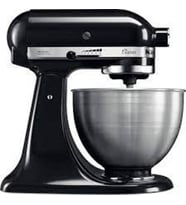 KitchenAid Classic Set Üstü Mikser Onyx Black - 4,3lt - 5K45SSEOB