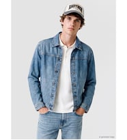LCW Jeans İndigo Loose Fit Erkek Jean Ceket