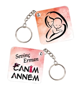 Anneler Günü Hediyesi Canım Annem İsimli Anahtarlık