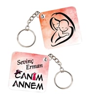 Anneler Günü Hediyesi Canım Annem İsimli Anahtarlık