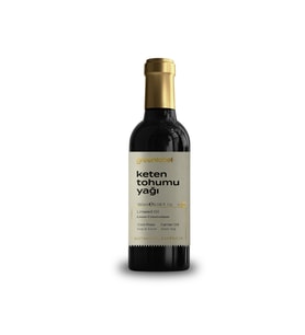 GREENLABEL KETEN TOHUMU YAĞI 180 ML. (SOĞUK SIKIM)