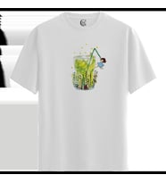 Lemonade Dream - %100 Pamuklu Kadın Beyaz Tişört - Premium Quality (Siyah - Beyaz)