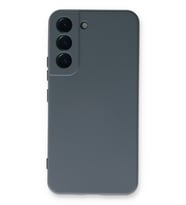 Galaxy S22 Kılıf Nano Içi Kadife Silikon - Gri