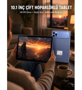 Android İşletim Sistemli 10.1 İnç Tablet GPS Destekli Yeni Nesil