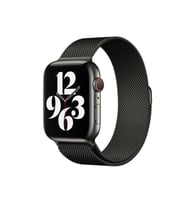 Uray store Apple Watch 38mm Metal Mıknatıslı Kordon - Siyah
