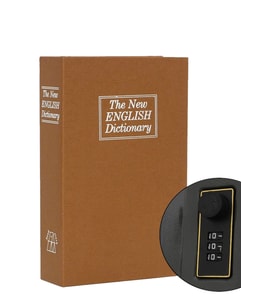 MÜHLEN Secret Safe 265 En Büyük Boy Kitap Şekli Gizli & Şifreli Para ve Değerli Eşya Kasası