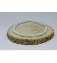 Larimar Taşı YARIM Dizi 8mm (18cm uzunluğundadır)
