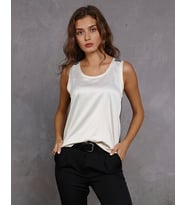 SOFT&SOUL LINDSAY SATEN ARKASI ÇİZGİLİ ATLET