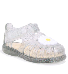 Igor S10322 Tobby Gloss Flor Beyaz  Günlük Kız Çocuk Sandalet