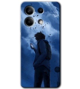 Xiaomi Redmi Note 13 Pro 5G Kılıf HD Desen Baskılı Kılıf - Sonbahar Yalnızlığı