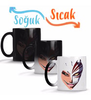 Kurosaki Ichigo Bleach Sihirli Kupa Bardak Porselen