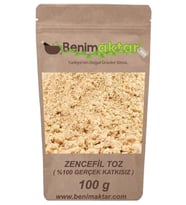BenimAktar Toz Zencefil 1.Kalite Katkısız 100 Gr